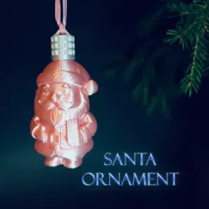 Christmas tree Santa ornament - collection 2025