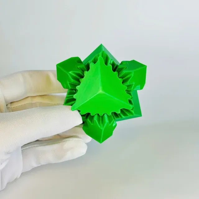 Square Gear Fidget Toy — Image 5 of 9