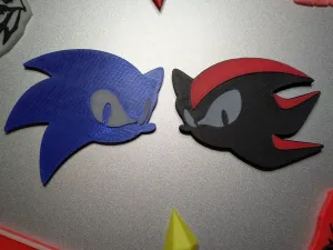 Shadow the Hedgehog Fridge Magnet v1