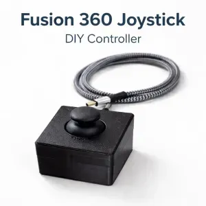 Fusion 360 Joystick By HackMan3D (all PC and Mac CAD soft)