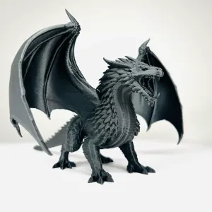Winter dragon drakon