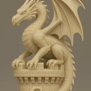 Dragão na torre /coleção draco