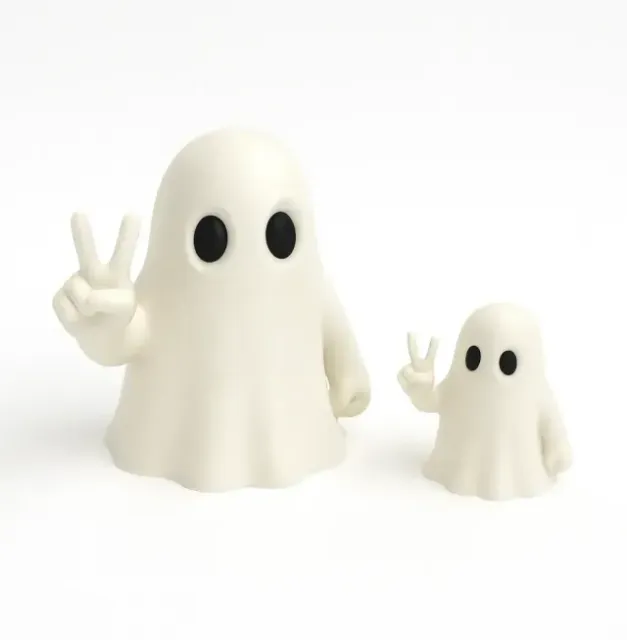 PEACE GHOST (THE FRIENDLY GHOSTS) / HALLOWEEN GHOST DECOR — Фото 4 из 9