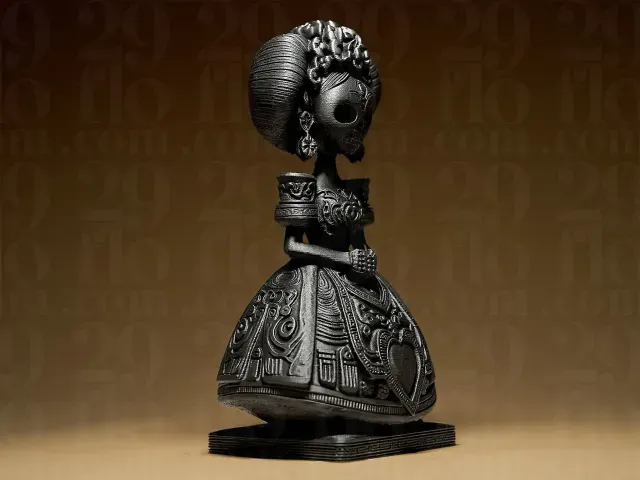 Dia Dos Muertos Figurine — Image 6 of 9