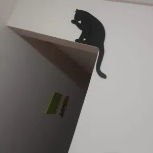 Cat silhouette for frames