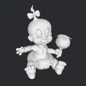 cartoon Baby Herman design