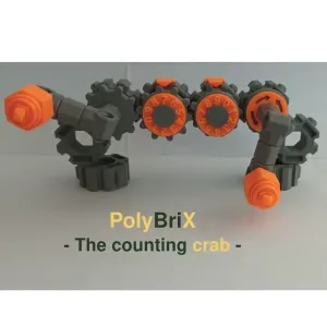 The PolyBriX counting crab