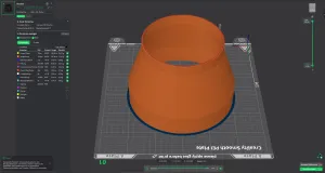 AC Infinity 200 mm auf 150 mm Abluftadapter