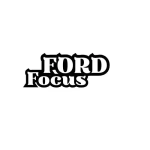 Ford Focus 2-Color Keychain