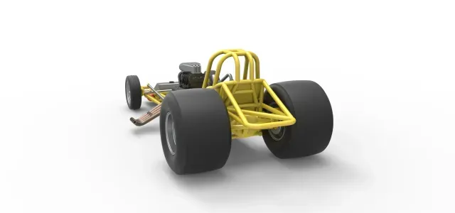 Vintage Funny Car Base Scale 1:25 — Фото 9 из 9