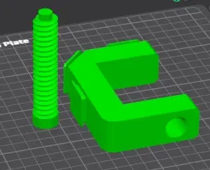 3 Way Hotwheels Track Clamp
