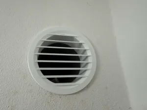 Ventilation grille, 100mm diameter
