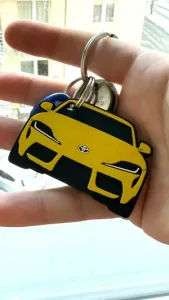 inspired by Toyota Supra mk5 - keychain