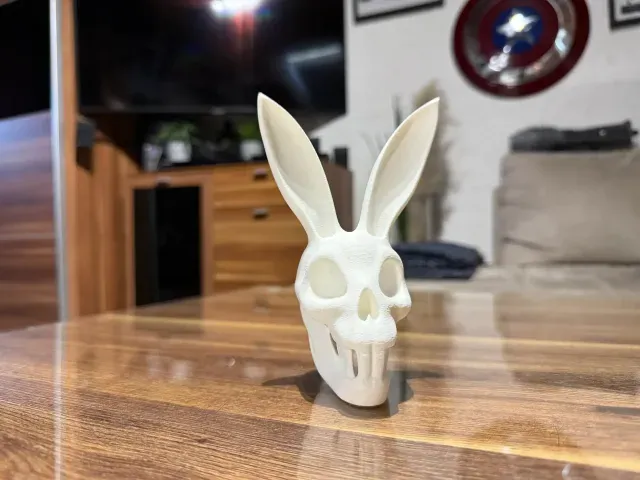BUNNY SKULL / A UNIQUE EASTER DECORATION — Image 4 of 5
