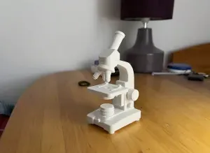 1:12 Scale Miniature Lab Microscope