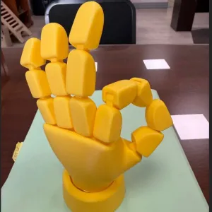 Articulated hand