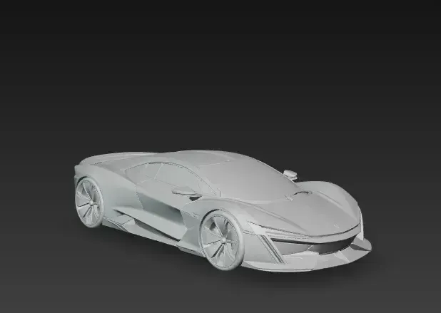 Futuristic Car — Image 4 of 8