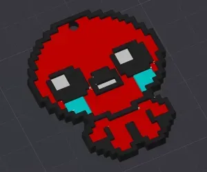 The Binding of Issac Key Chain