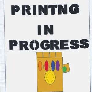 3D printing sign