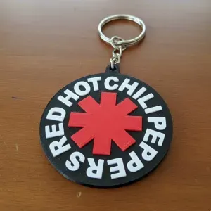 Keychain Rock Music - Red Hot Chilli Peppers