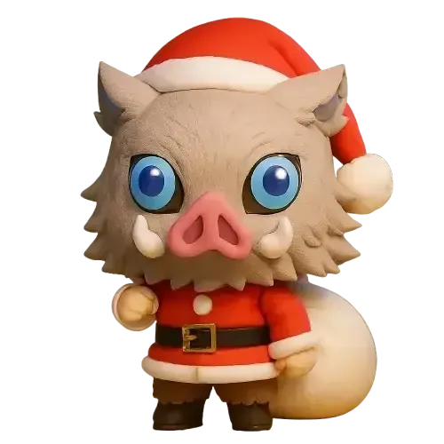 Chibi Christmas Inosuke Hashibira — Фото 4 из 6