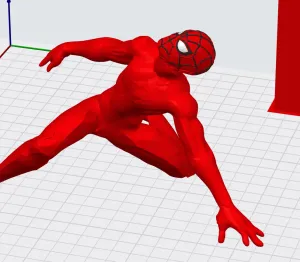 spider man in pose