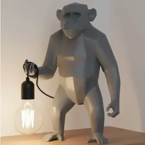Polygonal monkey lamp/ keys holder