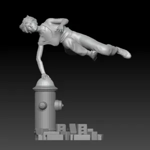 best pose parkour girl 1