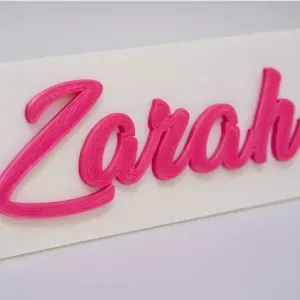 Personalized Nameplate
