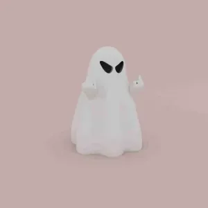 HALLOWEEN SPECIAL CUTE LITTLE ANGRY GHOST