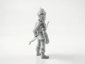 Robin Hood Archer Figurine Fantasy 3D Printable