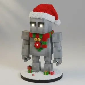 golem navideño
