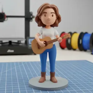 MUSICIAN FIGURINE