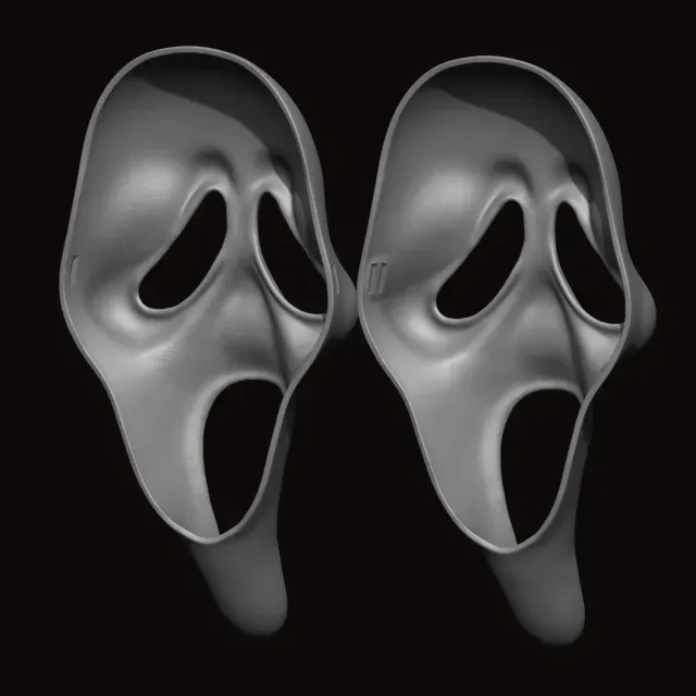 Ghostface mask - Screaming Mask — Image 4 of 8
