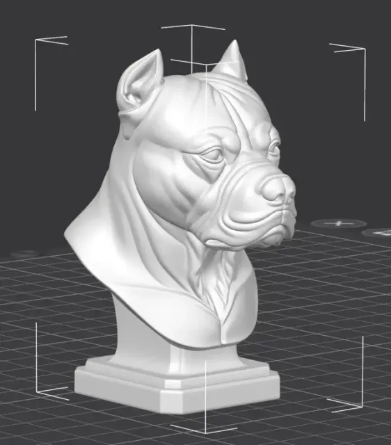 American Pitbull Terrier Bust High Quality — Фото 2 из 3