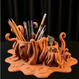 Kraken Tentacle Pen Holder | Octopus Desk Organizer