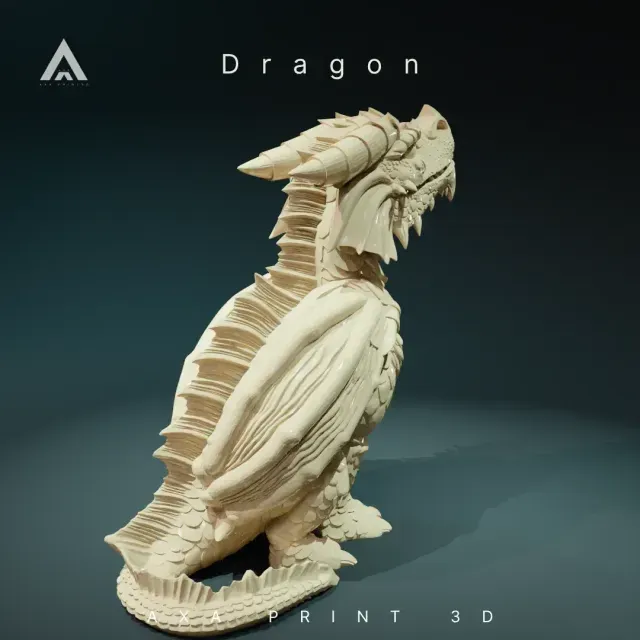 Majestic Fantasy Dragon | High-Detail 3D Model — Image 3 of 5