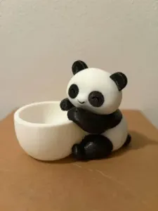 Hugging Panda Planter -3D Print Model