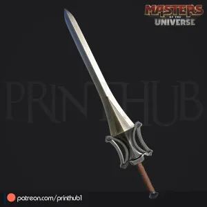 Power Sword He-Man Masters of the Universe Movie – 3D Print