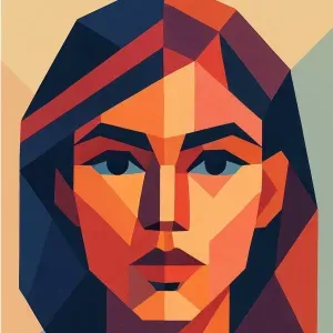 Women Face- Wall Art