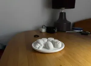 Sushi Plate 3D Model