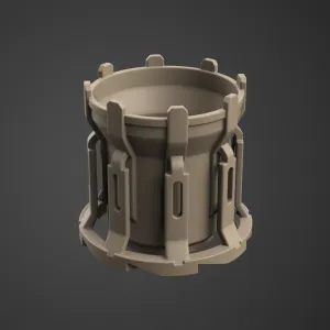 Medieval Decorative Trash Can/Bin/Pen Holder/etc.