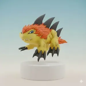 Gizamon Digimon Creature Model