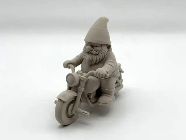 Motorcycle Garden Gnome — Фото 2 из 6