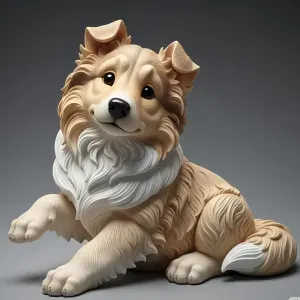 Rough Collie / coleção filhotes