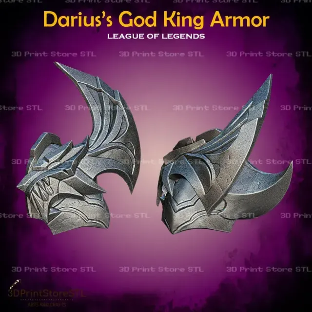 Darius God King Cosplay League of Legends - STL File — Фото 5 из 9