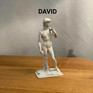 Low Poly David Statue (Michelangelo)