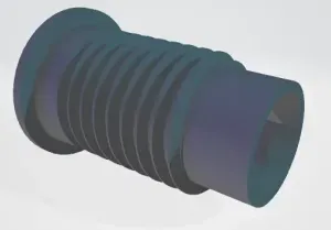 Window screw M8x1