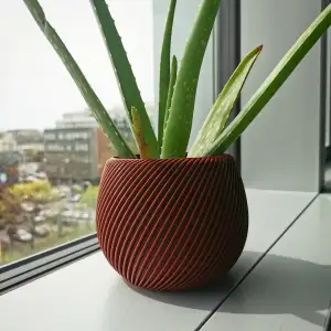 VASE - Twisted Spiral | Modern Decorative Planter