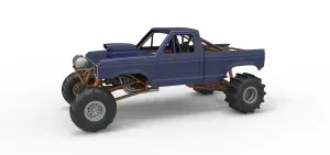 Mud dragster Version 2 Scale 1:25